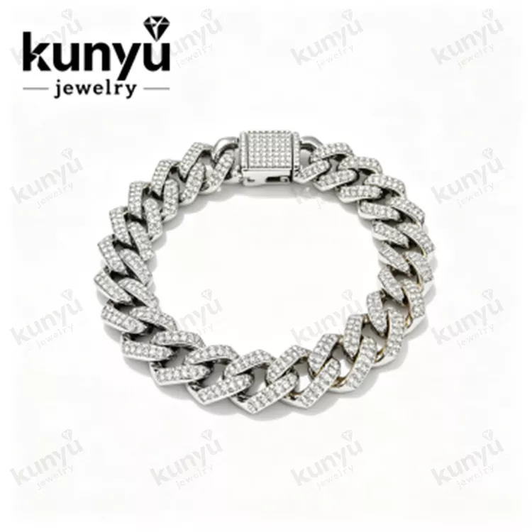 Βραχιόλι χιπ χοπ Cuban Link