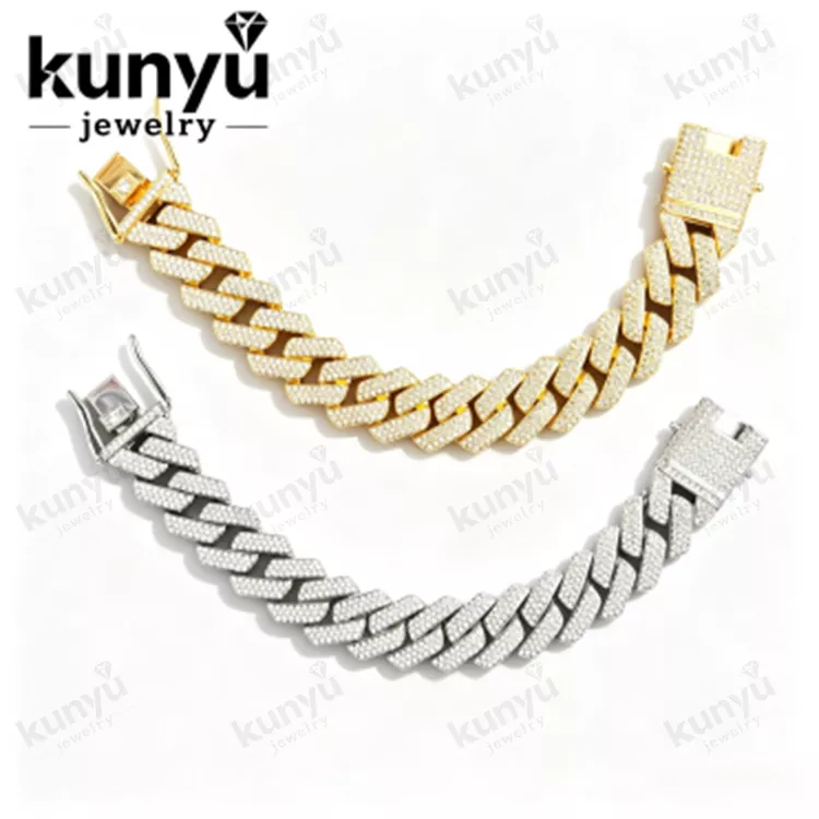 Βραχιόλι χιπ χοπ Cuban Link
