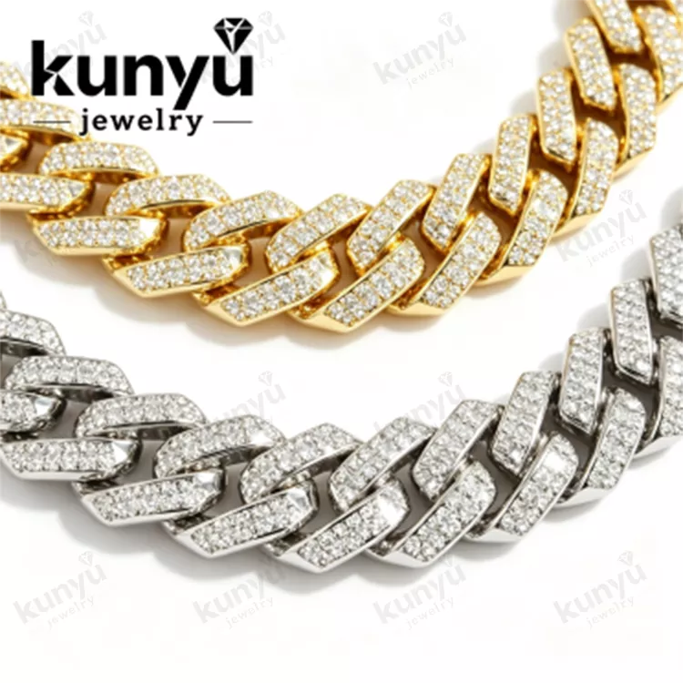 Βραχιόλι χιπ χοπ Cuban Link