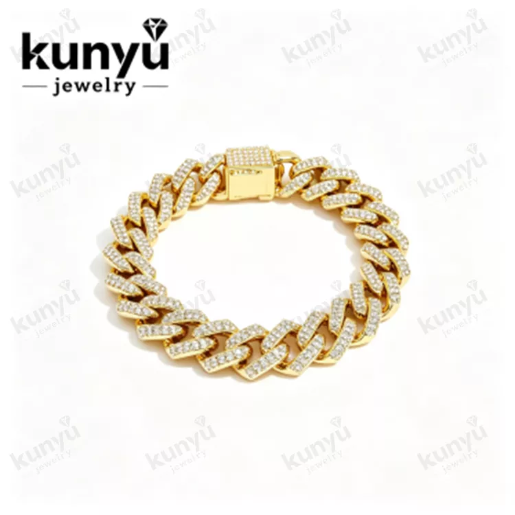 Βραχιόλι χιπ χοπ Cuban Link