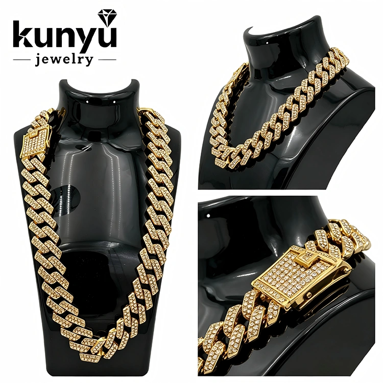 Iced Gold Cuban Chain
