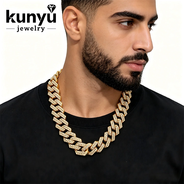 Iced Gold Cuban Chain